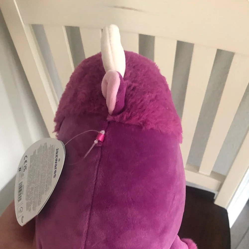 Squishmallows Purple Bison Plush